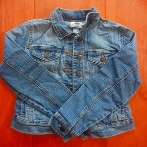 Old Navy Children's Size 10-12 Jean Jacket with Stretch